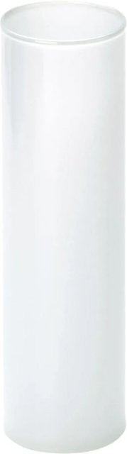 Orion Lightstyle Kerzenhülse aus Glas in Weiß, Durchmesser: 2,8 cm, Höhe: 8,5 cm - Bild 1