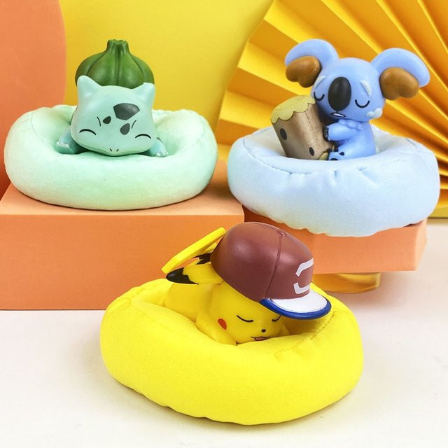 Pokémon Pikachu Snorlax Bulbasaur Schlafkissen, Plüsch, Puppe - Bild 1