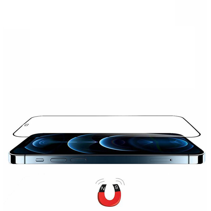 Lcopody Displayschutzfolie aus gehärtetem Glas für iPhone Modelle, transparent - Bild 2