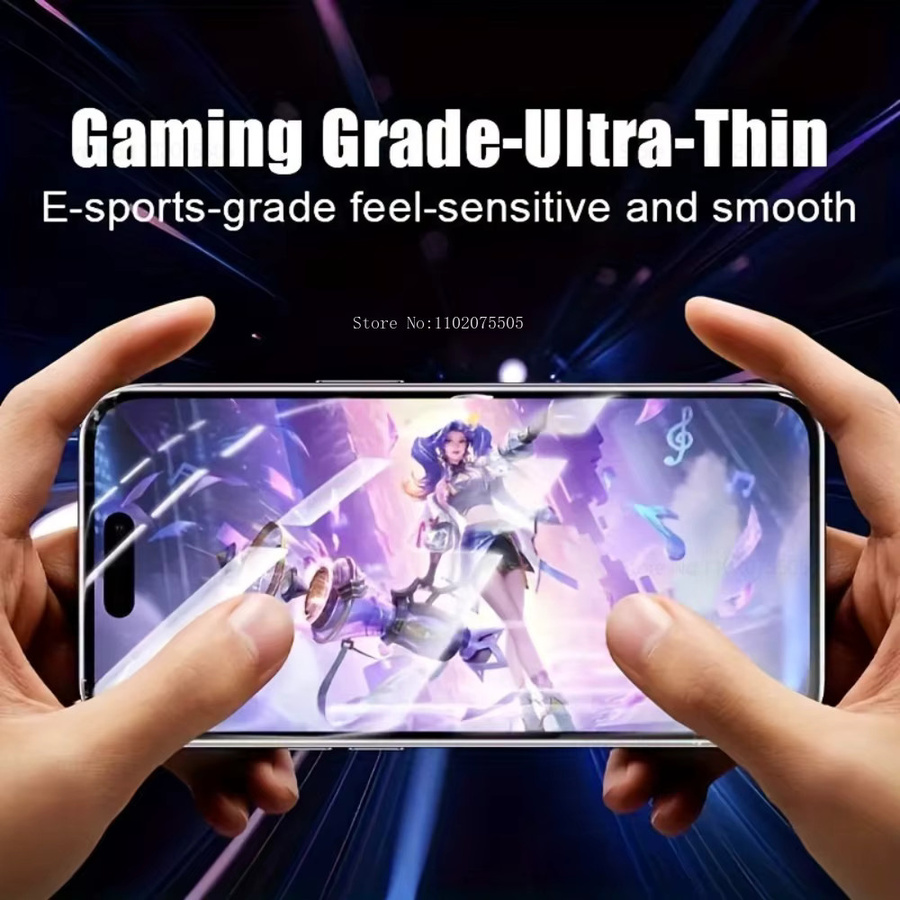 4er-Pack Xiaomi Hydrogel-Displayschutzfolien Transparent für Redmi Note 14 13 12 Pro Plus 14S 12S 11S 15C 15 4G 13C 12C 10A 9A - Bild 5