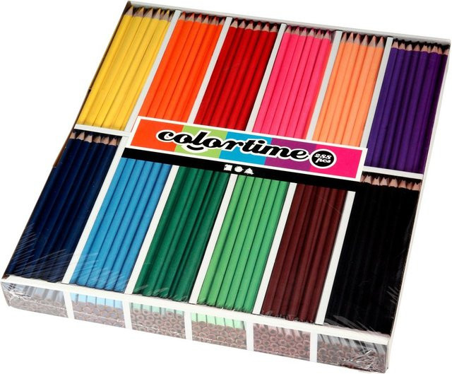 Colortime Buntstifte Klassik in Multicolor mit 3 mm Mine für Kinder - Bild 1