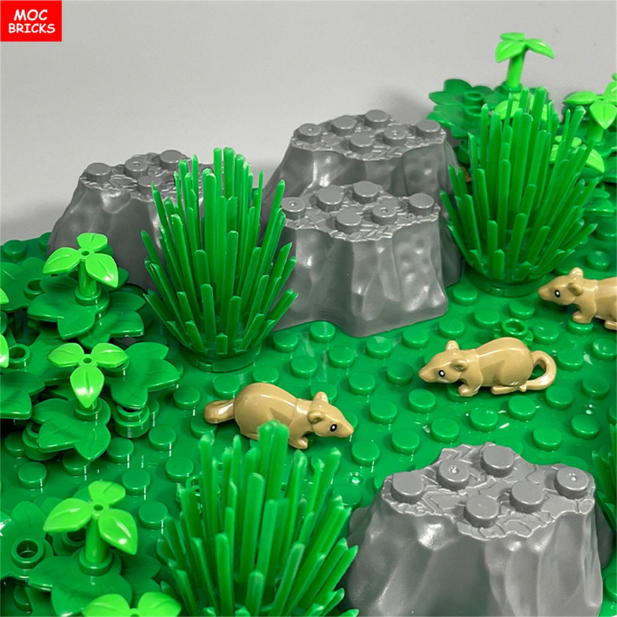 Yiran Toy Konstruktionssteine Dschungel Wald Wildtier ab 6–12 Jahren - Bild 2