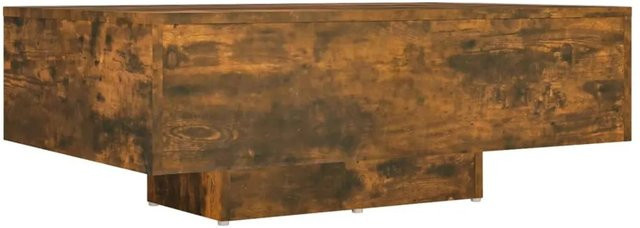 vidaXL Couchtisch modern in Räuchereiche, B/T/H: 85 x 55 x 31 cm - Bild 1