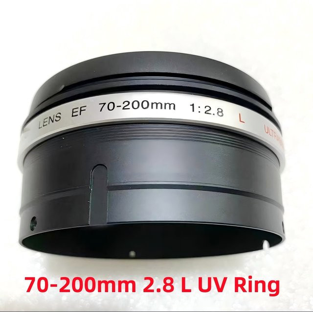Canon EF 70-200mm 2,8 L UV Ring Front Barrel Reparaturteil in Schwarz - Bild 1