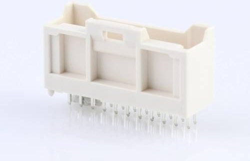 Molex Stiftgehäuse-Platine mit 22 Polen und 2,00 mm Rastermaß in Weiß - Bild 1
