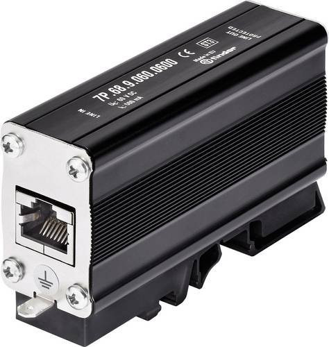 Finder 7P.68.9.060.0600 Überspannungsschutz-Ableiter für Netzwerk RJ45 und USB-C in Schwarz - Bild 1