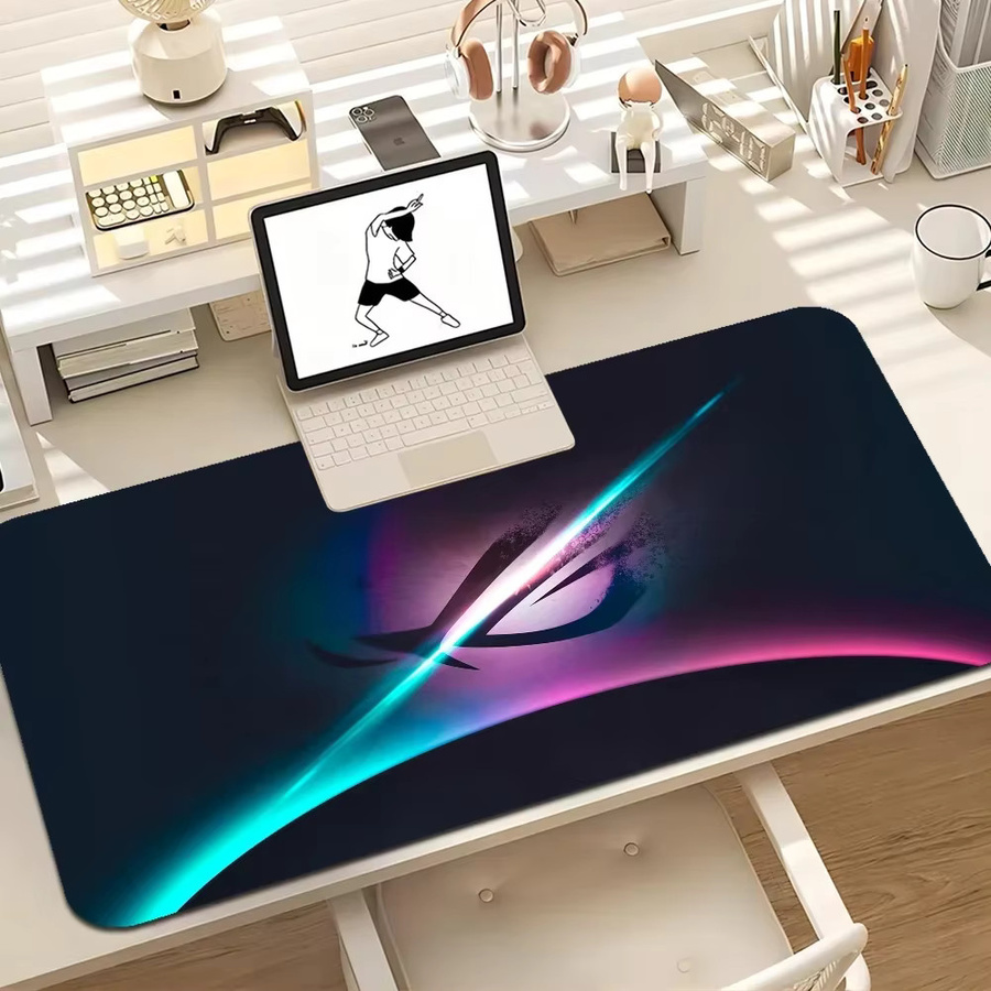 ASUS ROG INS Tide Große Desktop Schreibtischmatte Multicolour Gaming Mauspad für PC und Studenten - Bild 3