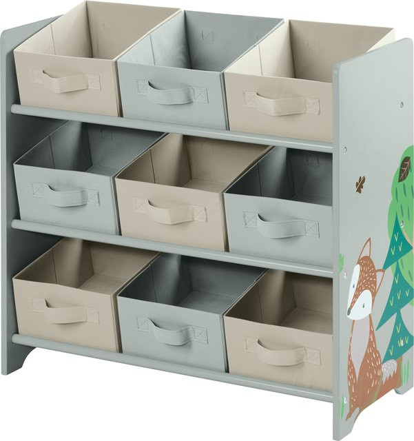 LIVARNO Aufbewahrungsregal für das Kinderzimmer in Fuchs-Design - Bild 1
