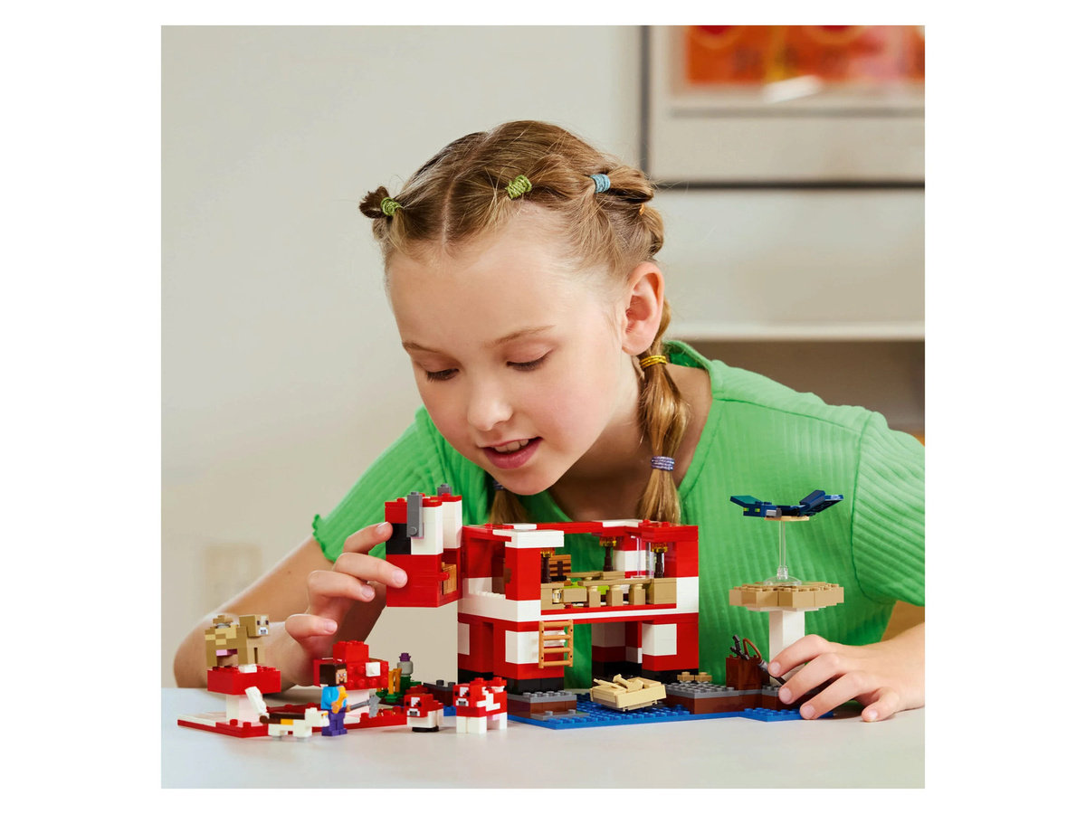 LEGO Minecraft Pilzkuh-Haus Konstruktionsspielzeug ab 8 Jahren - Bild 2