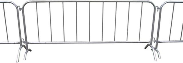 Absperrgitter mit 9 Riegeln, Breite: 110 cm, Höhe: 250 cm - Bild 1
