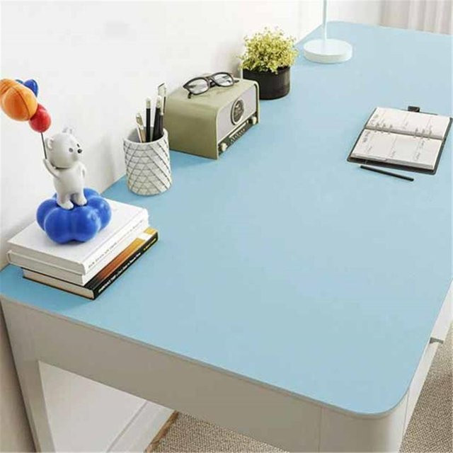 Charming Homem Schreibtischunterlage aus Silikon in Blau, wasserdicht und rutschfest, B/T: 90 x 40 cm - Bild 1