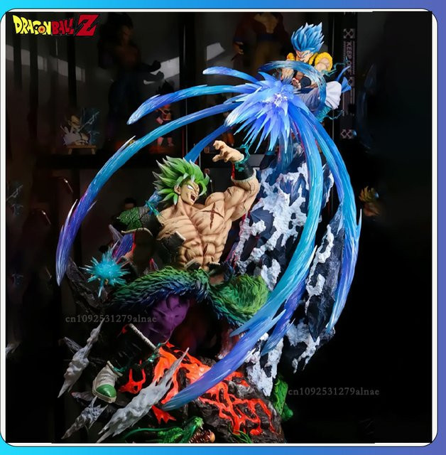 Bandai Dragon Ball Broly Vs Gogeta, Anime Figur, 20 cm, Kunststoff - Bild 1