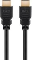 goobay Ultra High-Speed HDMI 2.1 Kabel mit Ethernet in Schwarz - Bild 1