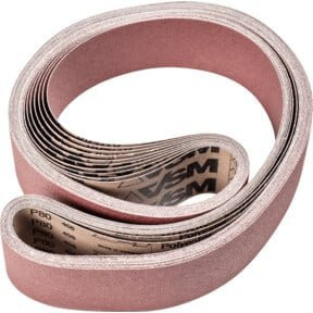 PFERD Korund Schleifband A80 für universelle Anwendung mit Bandschleifern, B: 75 mm, L: 2000 mm - Bild 1