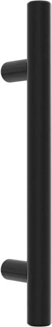 20er Set vidaXL Möbelgriffe aus Edelstahl in Schwarz Matt, Länge: 96 mm - Bild 1
