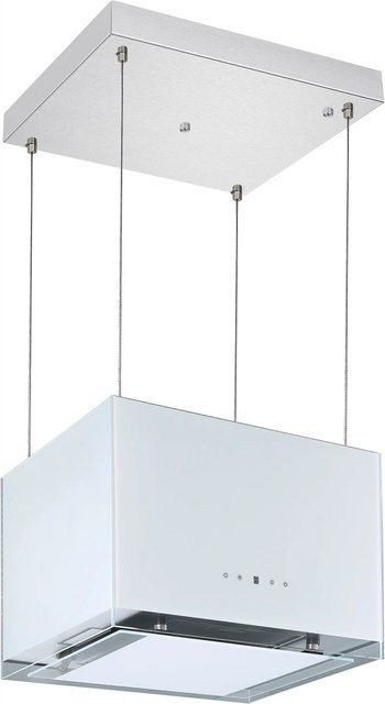 Respekta Design-Inselhaube Centa Weiß mit Fernbedienung, B: 50 cm, H: 36 cm - Bild 1
