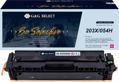 G&G Toner Cartridge Magenta kompatibel mit HP 203X CF543X 054H Laserdrucker - Bild 1