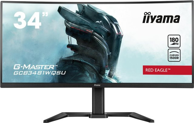 Acer G-MASTER GCB3481WQSU-B1 Curved Gaming Monitor, 34 Zoll, UWQHD, VA, 180 Hz, Schwarz - Bild 1