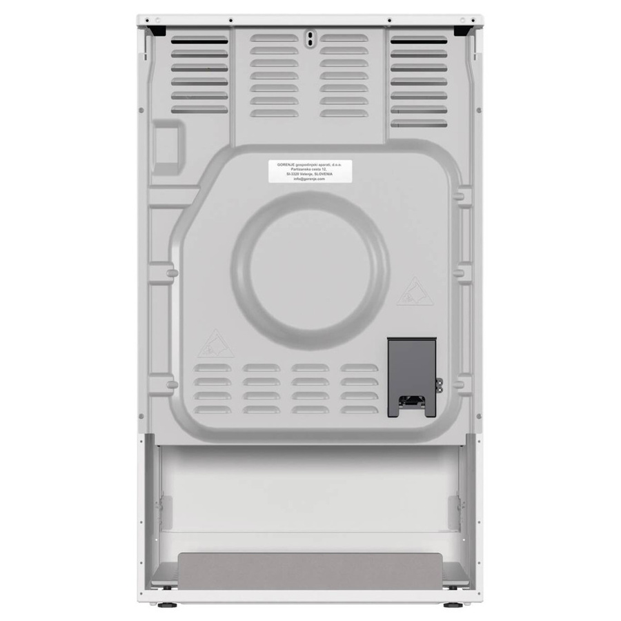 Gorenje Standherd mit Glaskeramikkochfeld in Weiß B/H/T: 50 x 85 x 59 cm - Bild 3