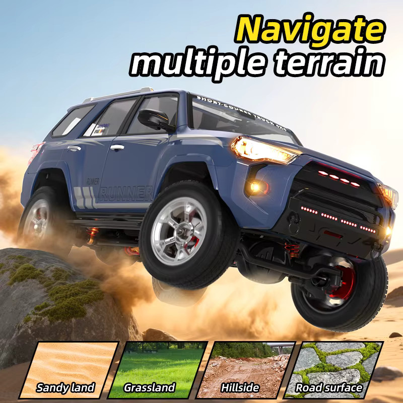 JIKEFUN RC Auto Crawler, 1:18, mit LED Lichter, ab 14 Jahre - Bild 4