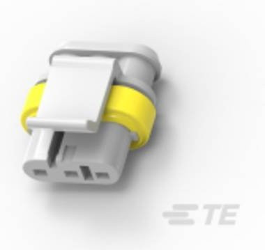 TE Connectivity Tasche 1745083-1 in Weiß - Bild 1