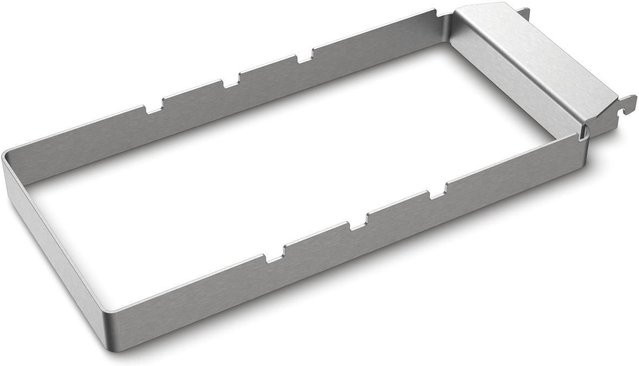 Miele FlexBase XS Long Rahmen für Warmhalterost aus Edelstahl in Silber - Bild 1