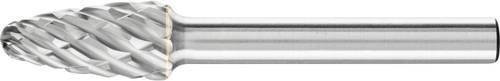 PFERD Hartmetall Hochleistungsfrässtift STEEL Rundbogen RBF in Silber, Durchmesser: 10 mm, Arbeitslänge: 20 mm, Schaft-Durchmesser: 6 mm - Bild 1