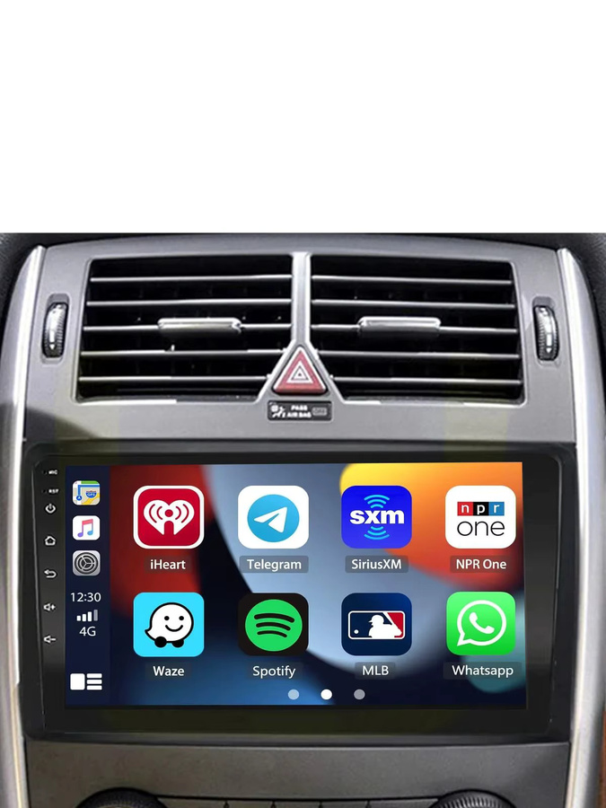 MOPECT Android 15 Autoradio mit GPS und CarPlay für Mercedes Benz Sprinter sowie Volkswagen Crafter (2006 - 2016), Schwarz - Bild 5