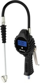 Riegler Digitaler Handreifenfüllmesser TS in Schwarz mit 80 mm Manometer und Messbereich 0-12 bar - Bild 1