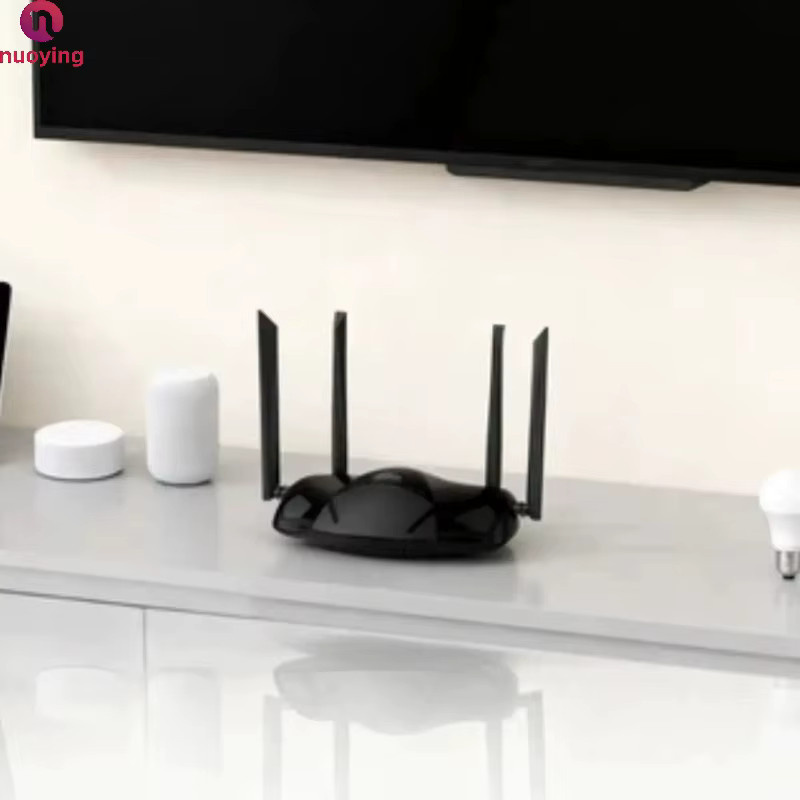 NUOYING R106 4G CPE WLAN-Router mit 4 Hochleistungsantennen und SIM-Kartensteckplatz in Schwarz - Bild 2