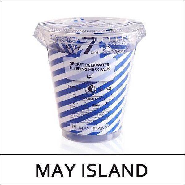 MAY ISLAND 7 Days Secret Tiefenwasser Schlafmaske, 60 g, Hyaluronsäure - Bild 1