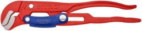 Knipex Rohrzange S-Maul mit Schnelleinstellung rot pulverbeschichtet 330 mm - Bild 1