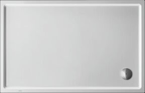 Duravit Rechteck-Duschwanne Starck Slimline in Weiß mit Antislip-Funktion, B/T/H: 140 x 90 x 5,5 cm - Bild 1