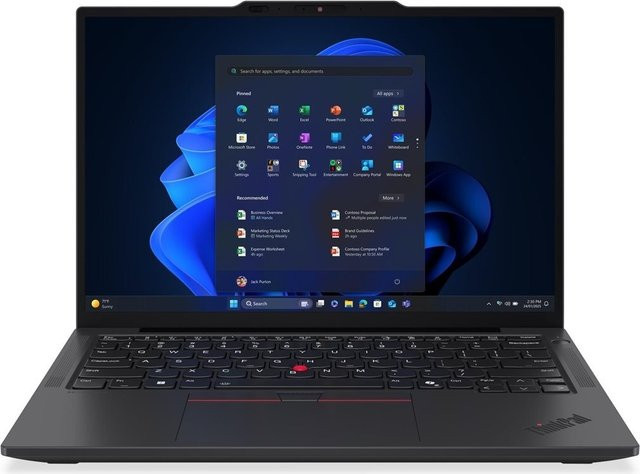 Lenovo ThinkPad X13 Gen 6 Notebook Schwarz mit Intel Core Ultra 5 225U, 16 GB RAM, 512 GB SSD und 13.3 Zoll WUXGA Display (21RK003UGE) - Bild 1