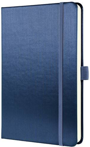 Sigel Conceptum CO403 Notizbuch mit Hardcover und elastischem Verschluss, liniert, Blau, DIN A5 - Bild 1