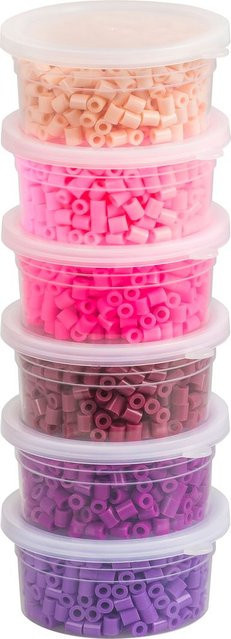 KNORR prandell Bügelperlen-Set Pink/Lila - Bild 1