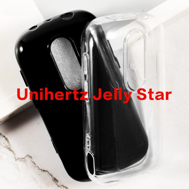 Weiche TPU-Schutzhülle für Unihertz Jelly Star in Schwarz - Bild 1