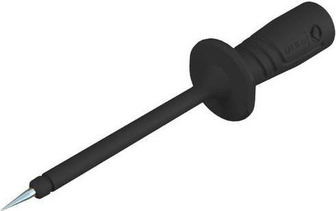 Hirschmann Test & Measurement PRUEF 2600 C2sw Sicherheits-Prüfspitze 972327100 mit 4mm Steckanschluss, CAT II 1000V, Schwarz - Bild 1