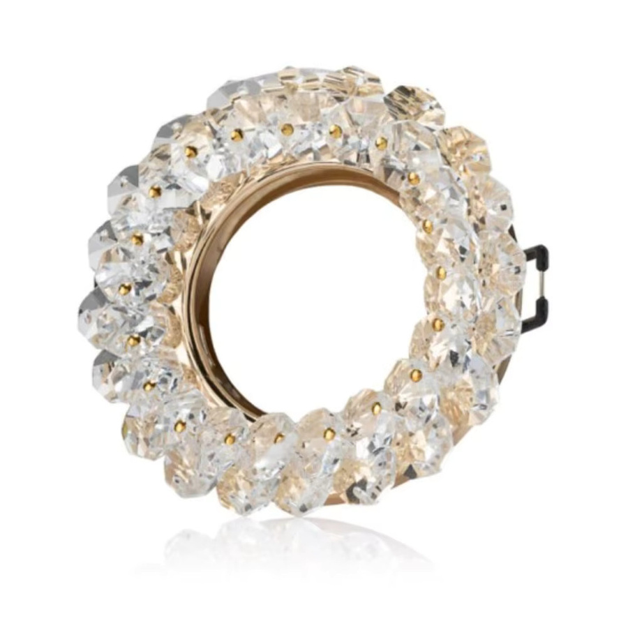 JOYINLED Goldene LED-Einbauleuchte GU10 Rund für Innenbeleuchtung mit 75mm Ausschnitt - Bild 2