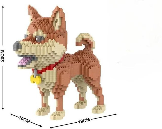Fashnics Cartoon-Tiere Bausteine, Lernpuzzle, ab 14 Jahren - Bild 1