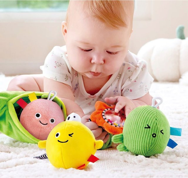 Hape Kleine Erbsen-Freunde, Tiere, Plüsch / Textil, ab 0 Jahre - Bild 1