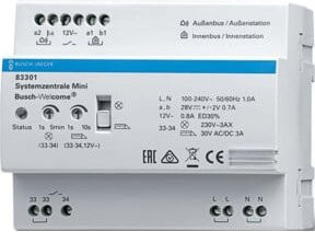 Busch-Jaeger Smart Home Systemzentrale REG 83301 Steuereinheit in Weiß - Bild 1