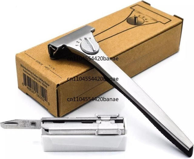 Verstellbarer Jet-Rasierer für Herren, Silber, inklusive 20 Klingen - Bild 1