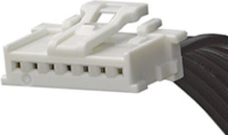 Molex Buchsengehäuse-Kabel mit 7 Polen in Weiß (151360703) - Bild 1