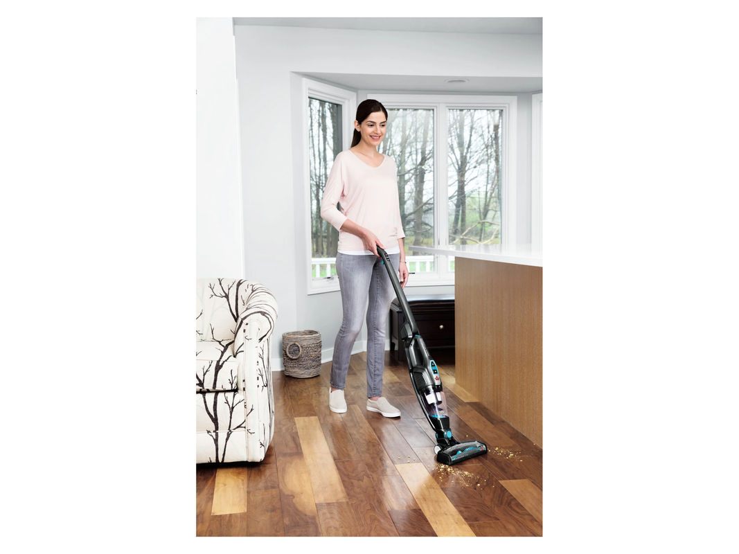 BISSELL MultiReach Essential 2280N Akku-Staubsauger 2-in-1 beutellos Schwarz/Grau - Bild 3