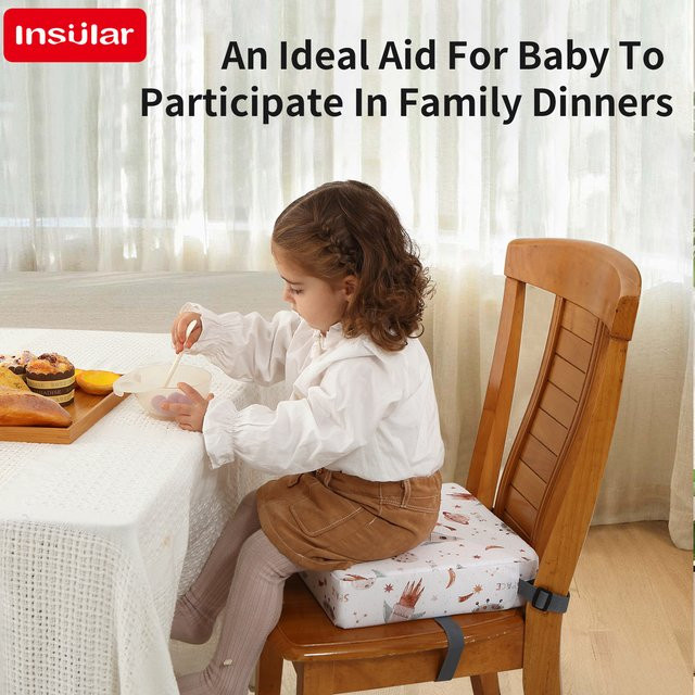 Insular Hochstuhl-Sitzpolster für Kinder, rutschfest und wasserdicht, in Mehrfarbig - Bild 1