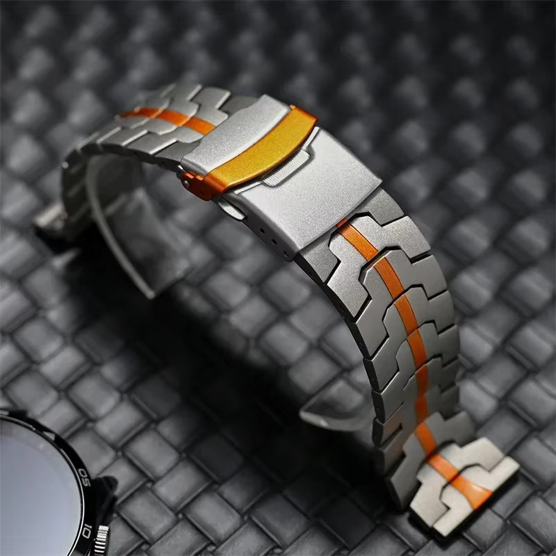 Uhrenarmband Edelstahl, Silber, Unisex - Bild 5