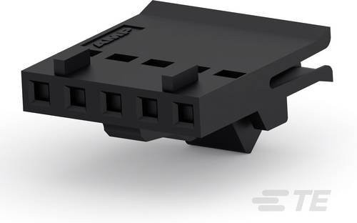 TE Connectivity FFC/FPC-Anschluss 487526-4 in Schwarz mit 2,54 mm Rastermaß - Bild 1