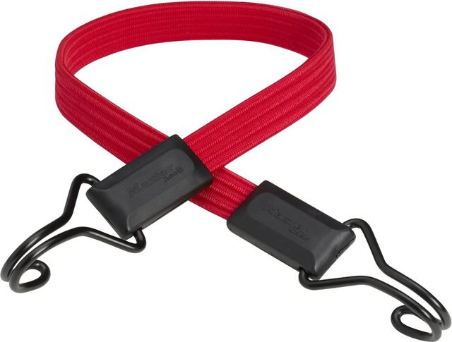 Master Lock Gummi-Spannseil Smooth in Rot mit Haken - Bild 1