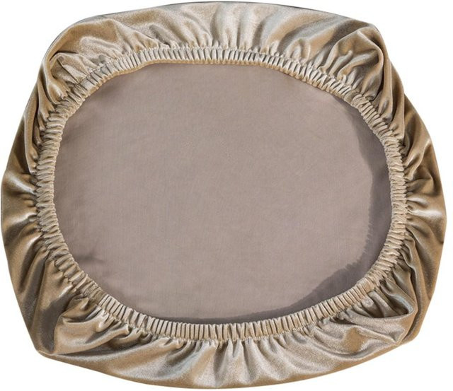 Cove Home Rutschfester Samt Stuhlbezug in Khaki für Esszimmerstühle und Barhocker - Bild 1